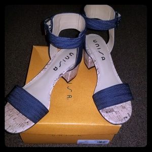 Unisa denim sandals